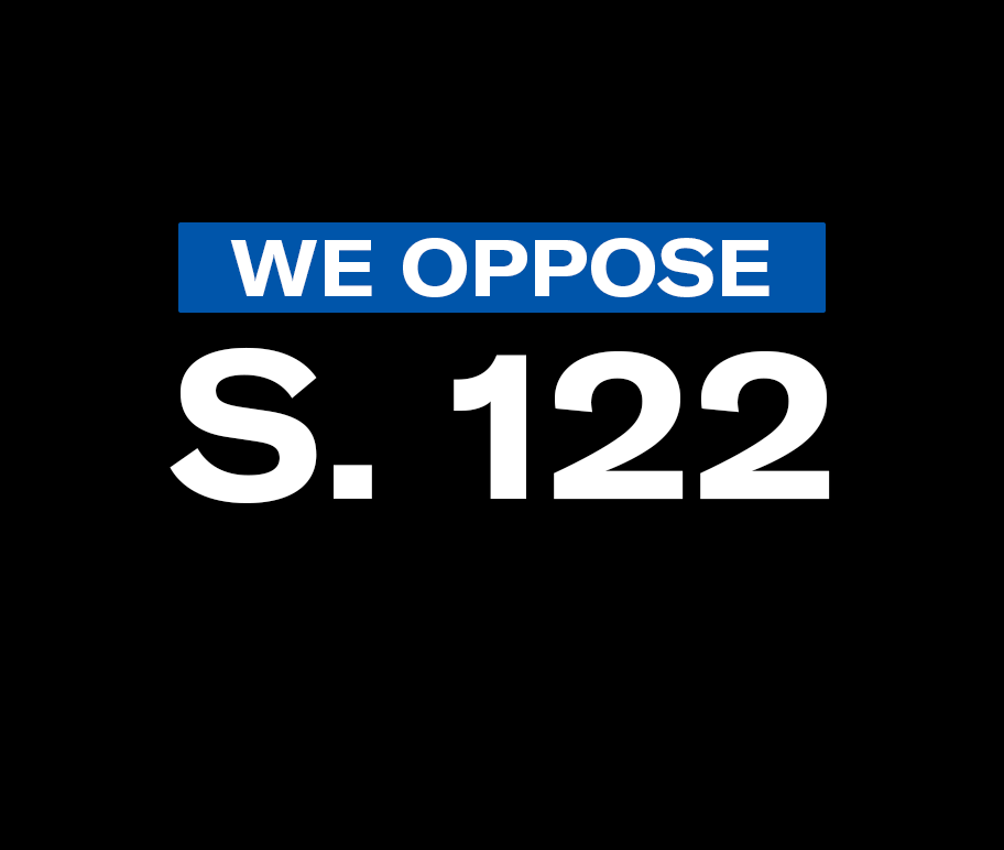 We Oppose S. 122