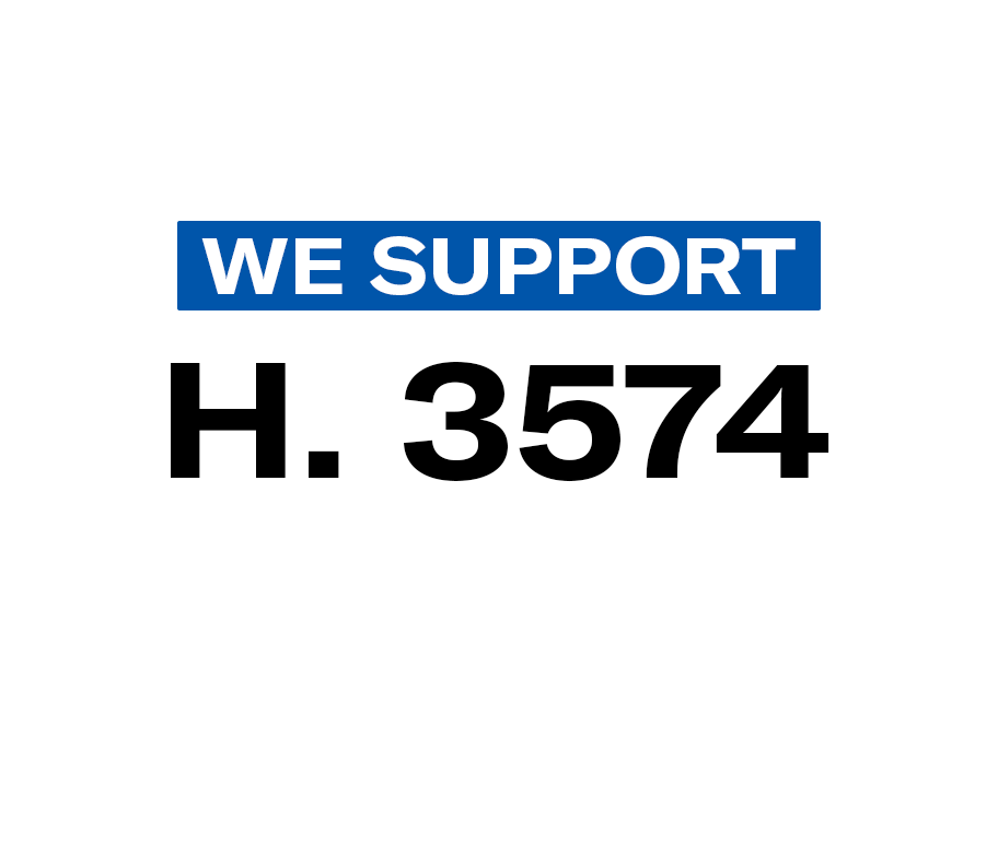 We Support H. 3574