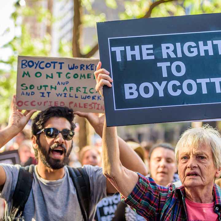 Boycott Israel Protest