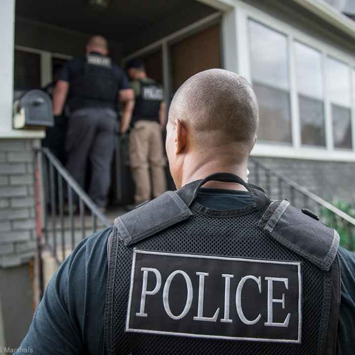 Police Outside Home